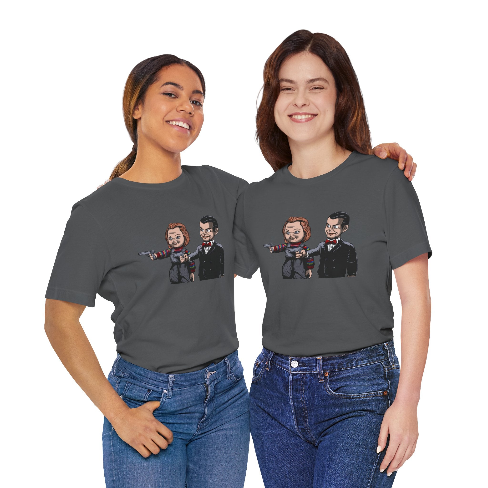 Chucky & Billy Puppet Pals Horror Movie Graphic Tee
