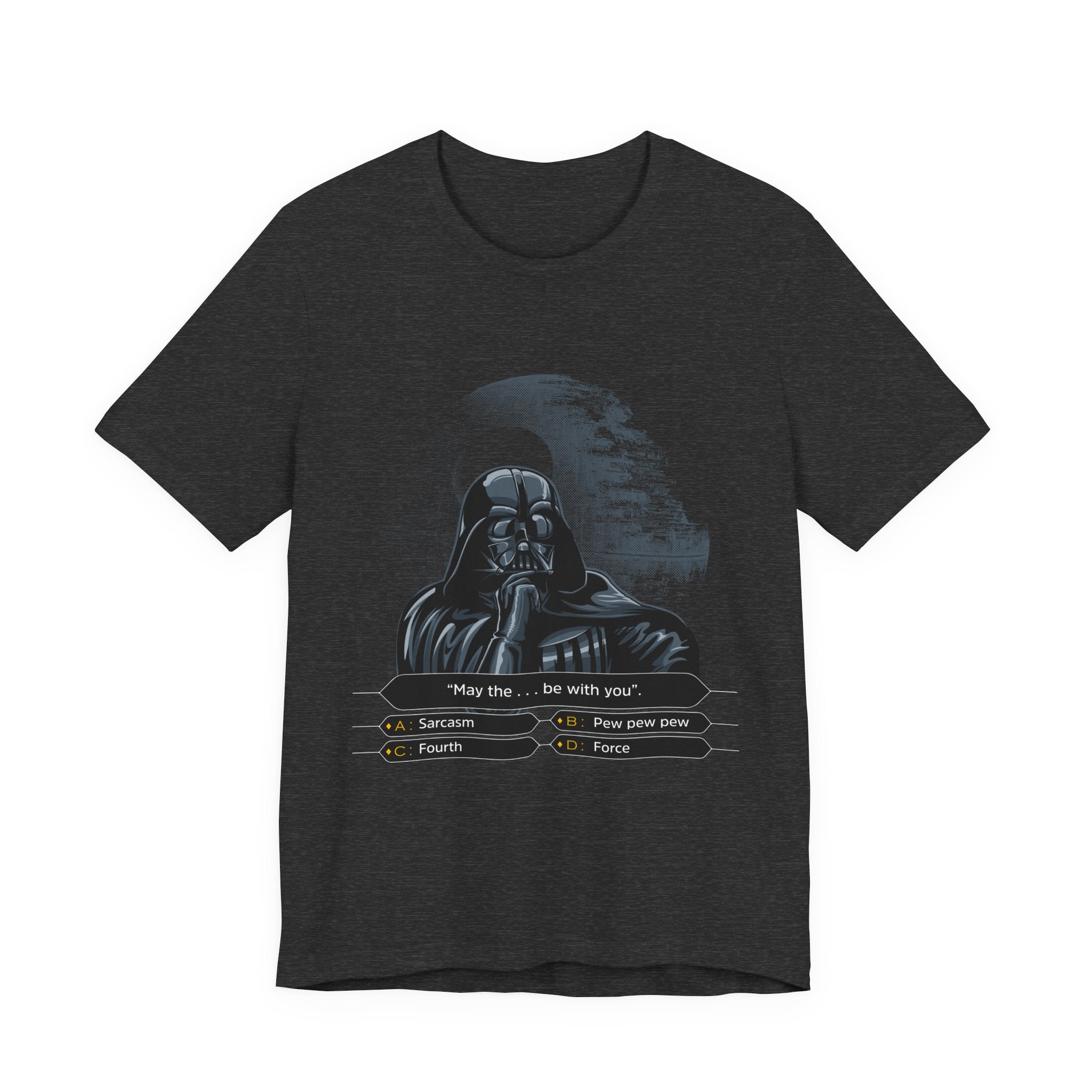 “May the Force Be With You” Galaxy Vader Sci‑Fi T‑Shirt