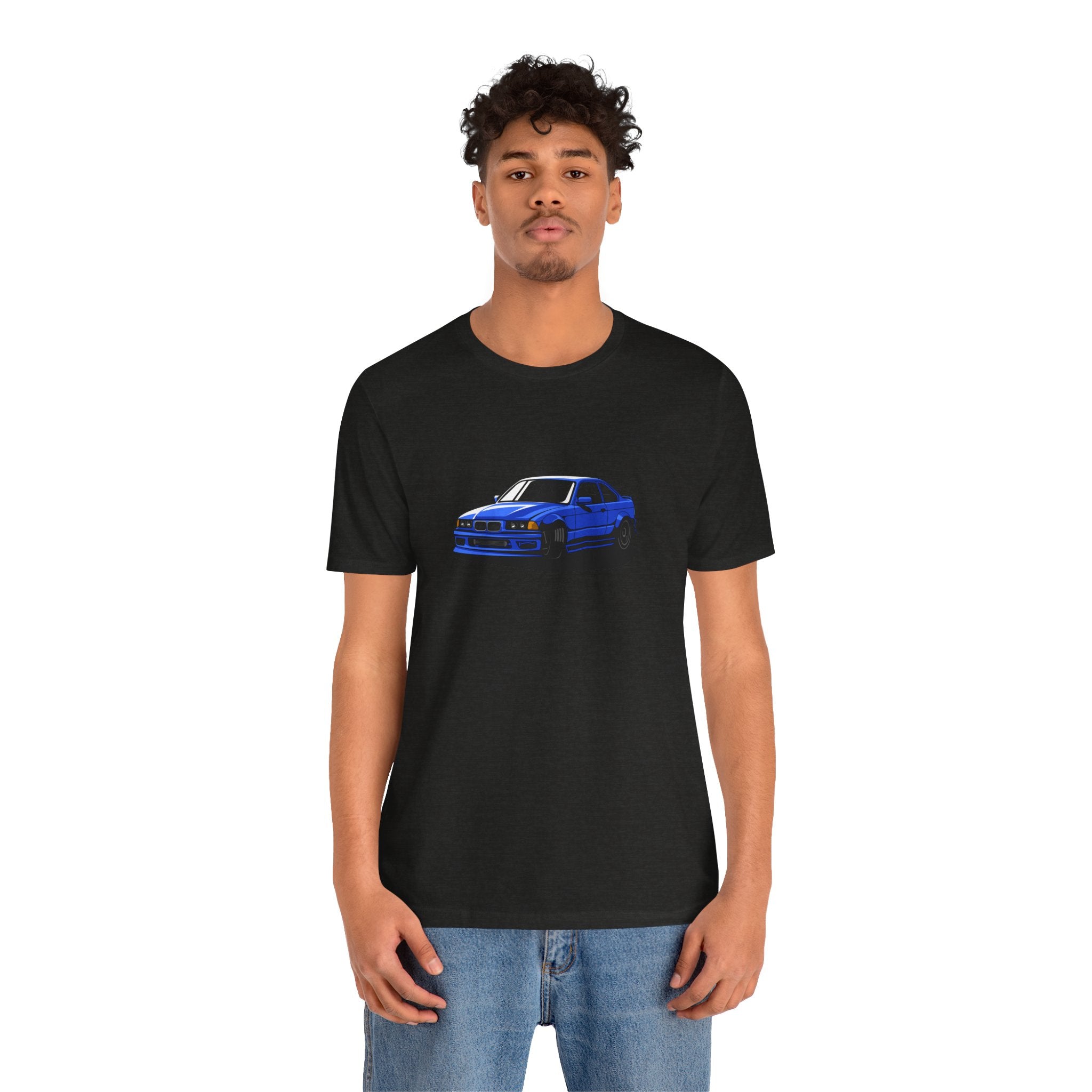 Classic Blue Bimmer Sports Car Racing T-Shirt