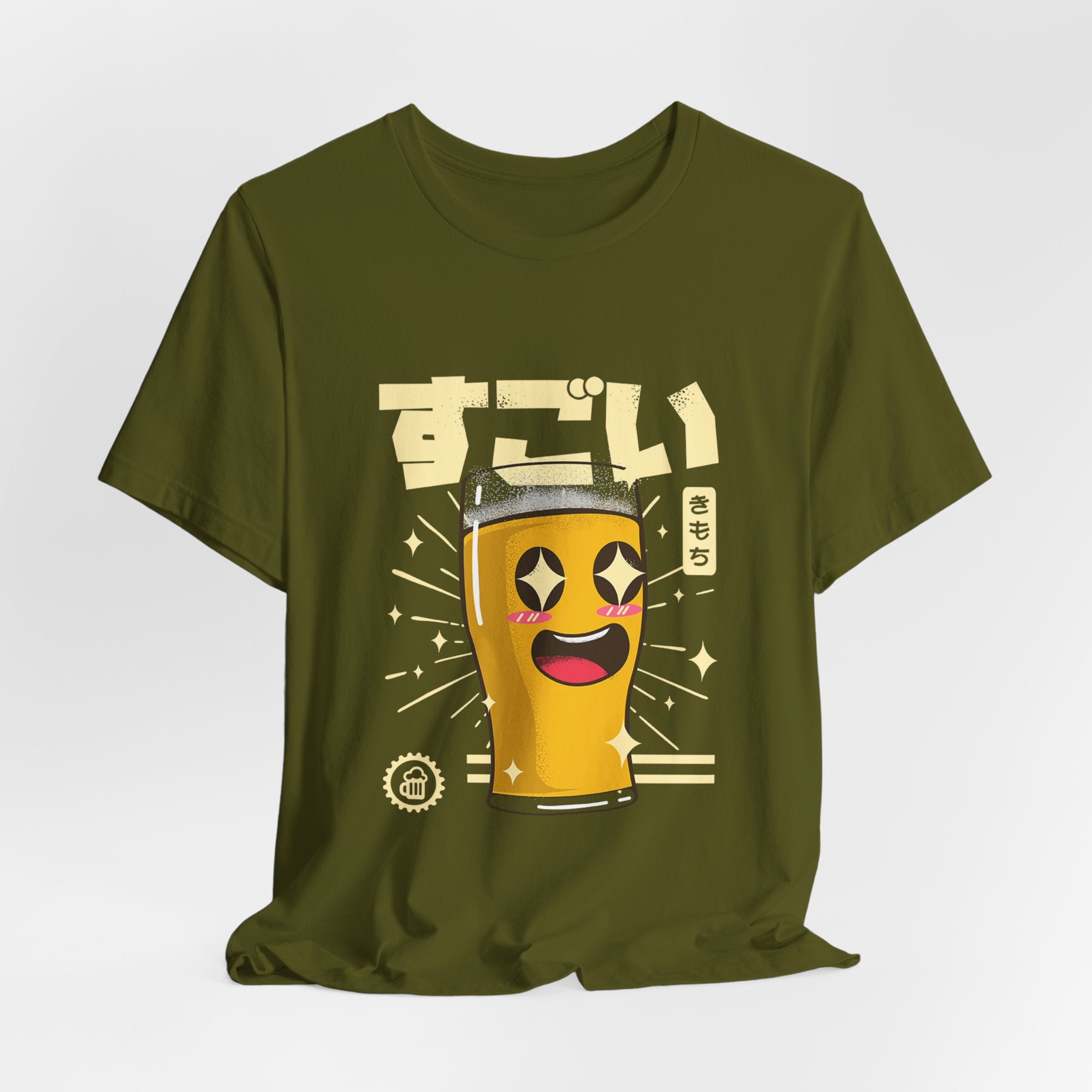 "Sugoi" Kawaii Beer Glass T‑Shirt