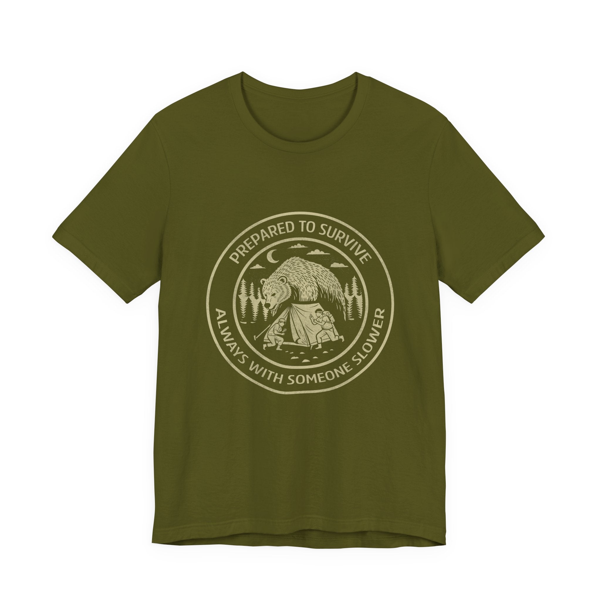 Prepared to Survive Camping T-Shirt