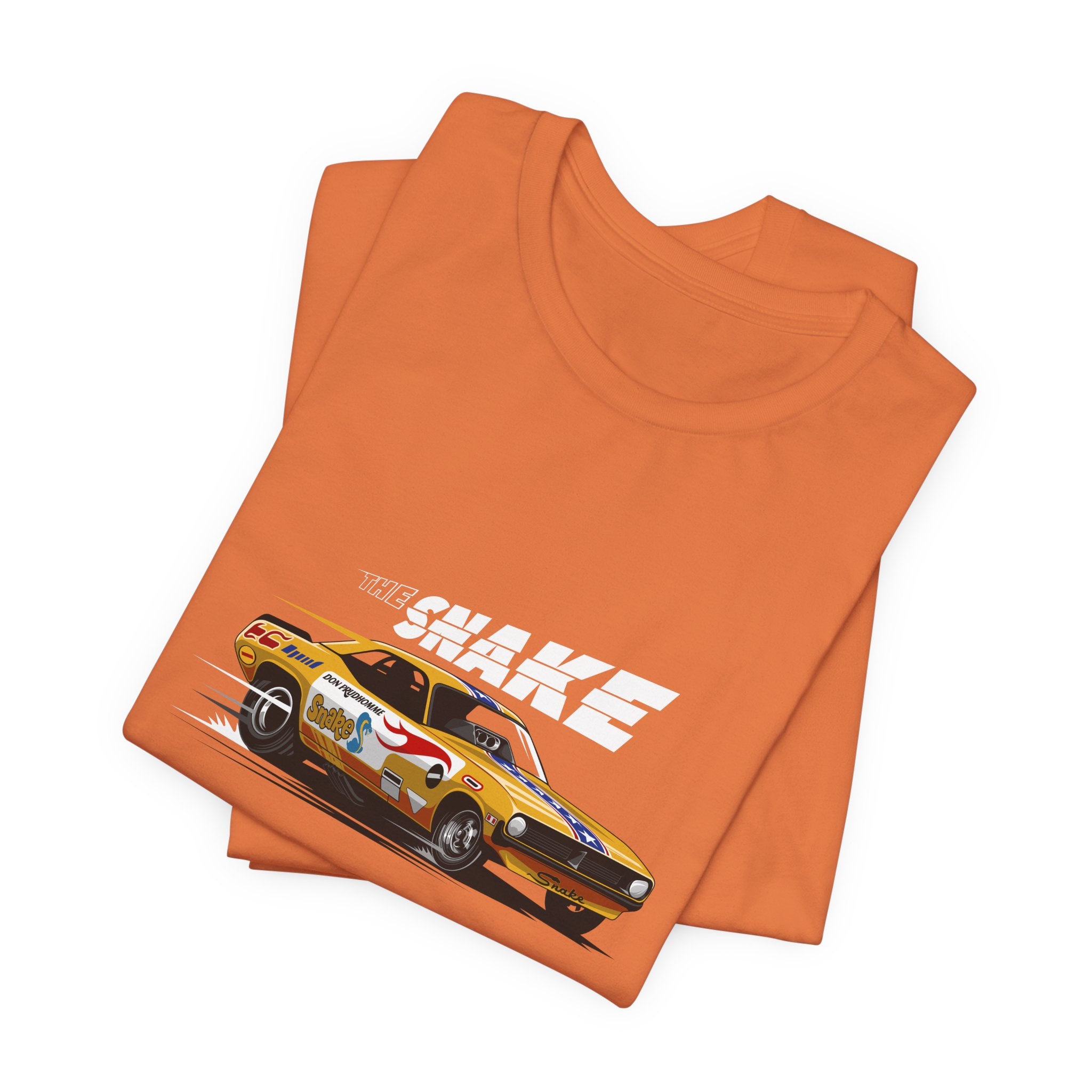 The Snake Muscle Car Racing Graphic T-Shirt