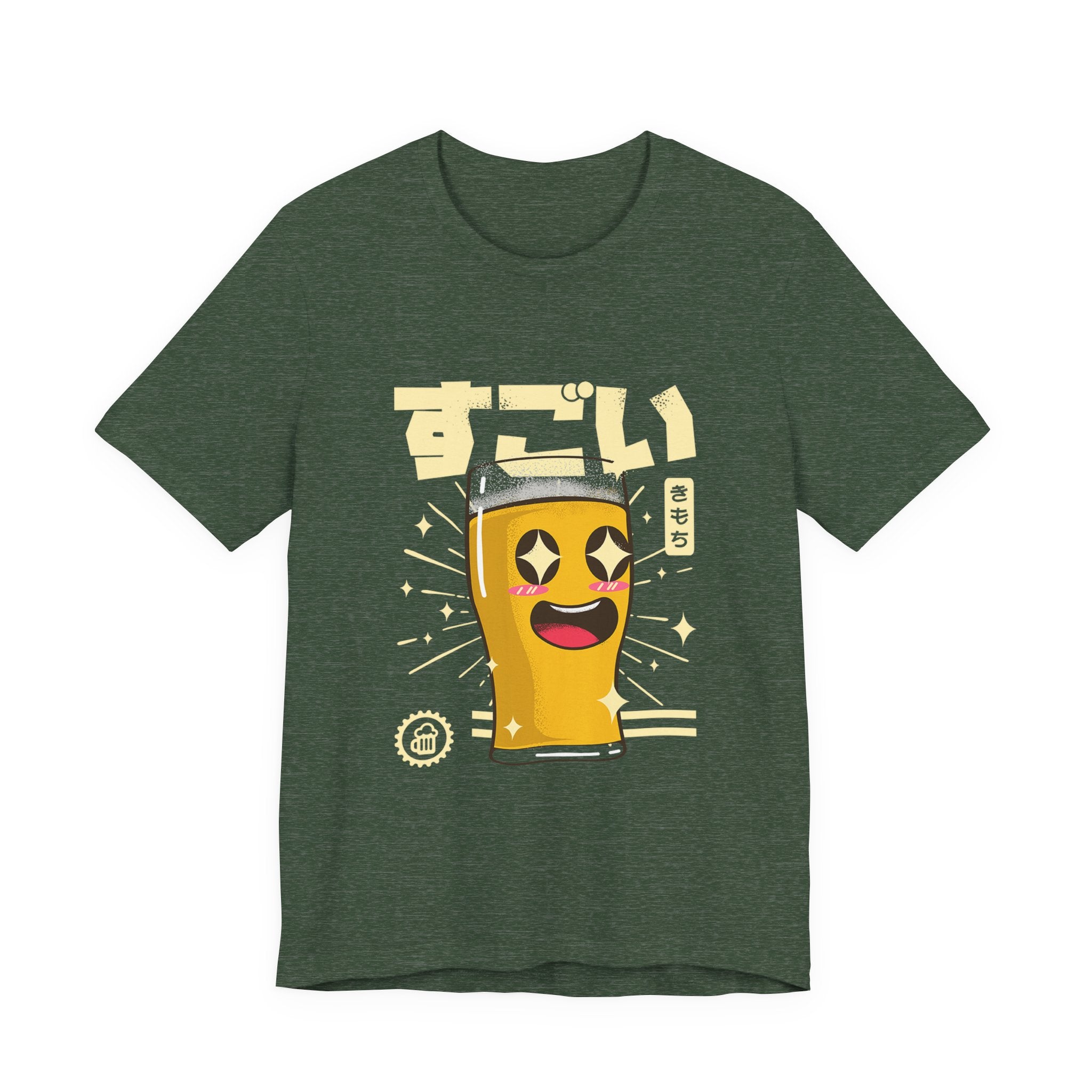 "Sugoi" Kawaii Beer Glass T‑Shirt