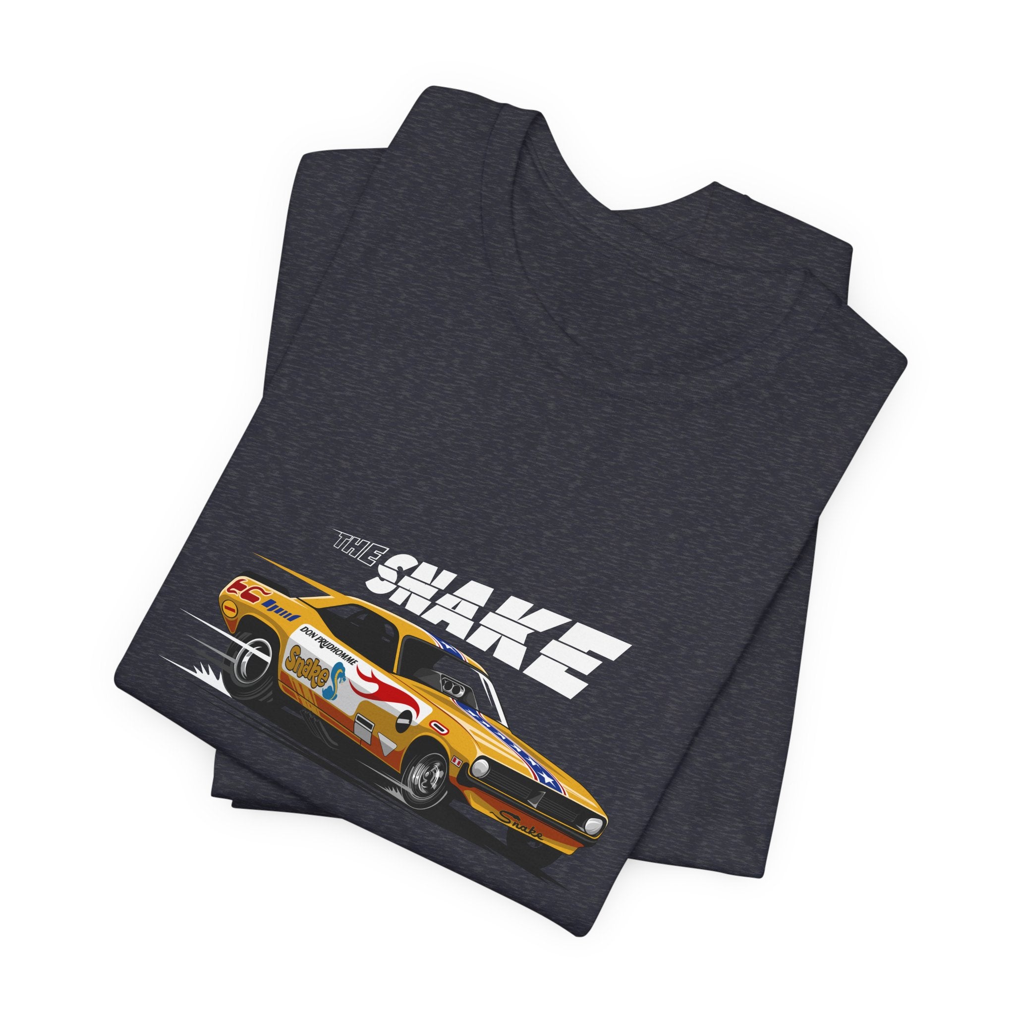 The Snake Muscle Car Racing Graphic T-Shirt