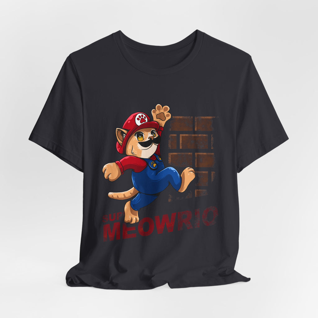 Meowrio Cat Gamer T-Shirt