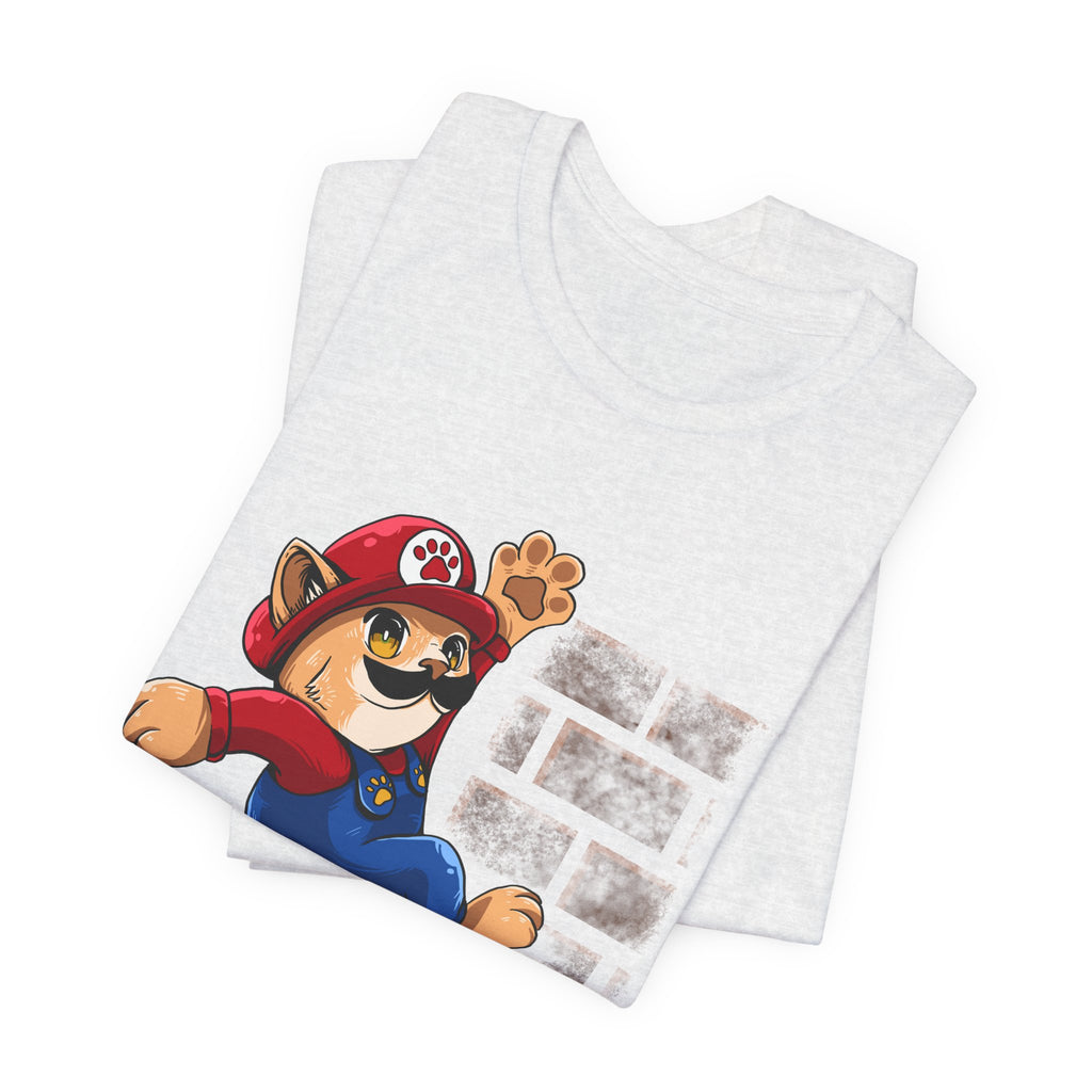 Meowrio Cat Gamer T-Shirt