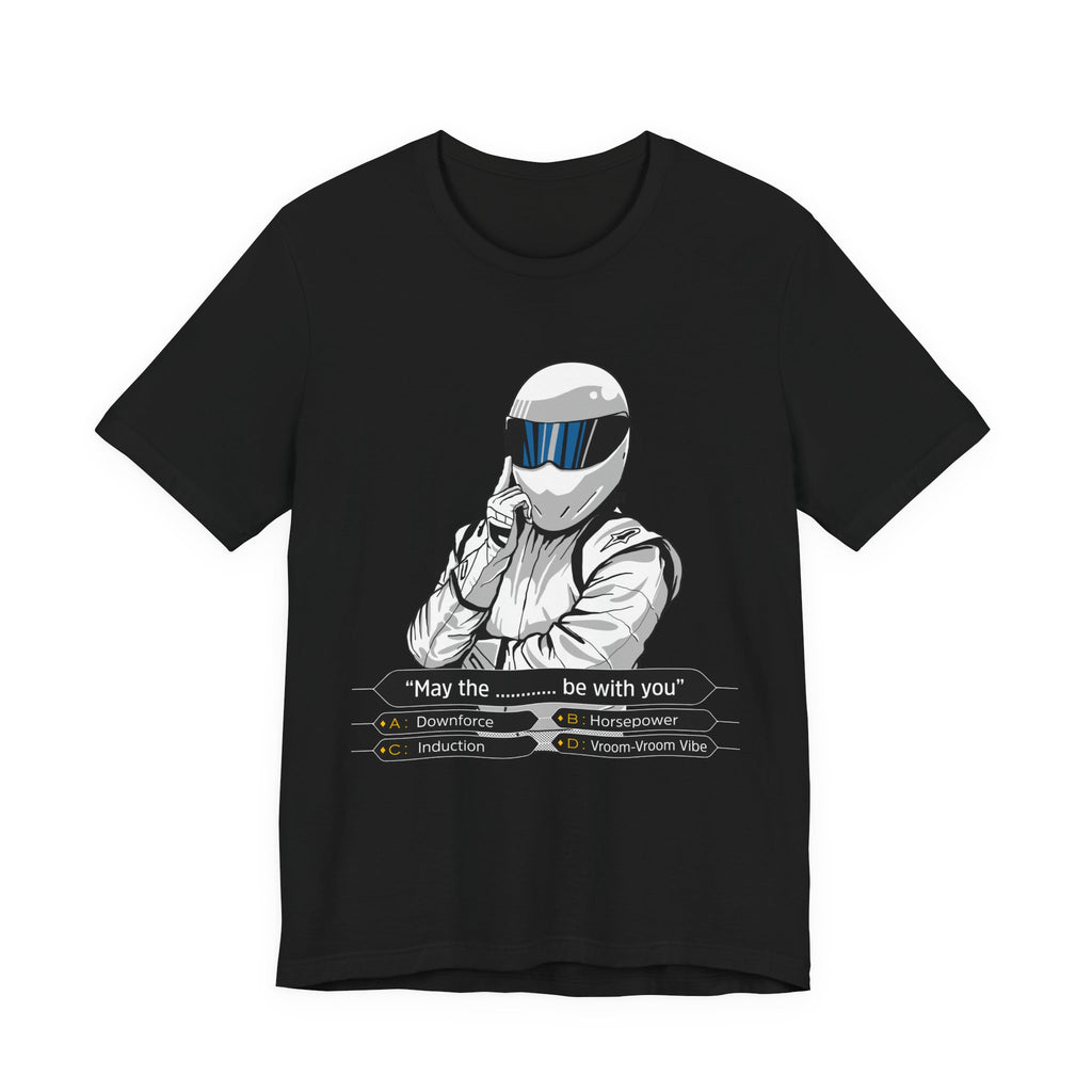 Stig Racing Helmet Motorsport Humor T-Shirt
