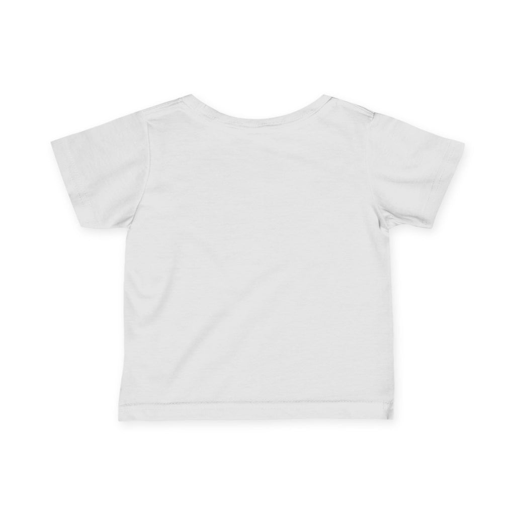 Cute Kid in Red Cozy Coupe Car Infant Tee