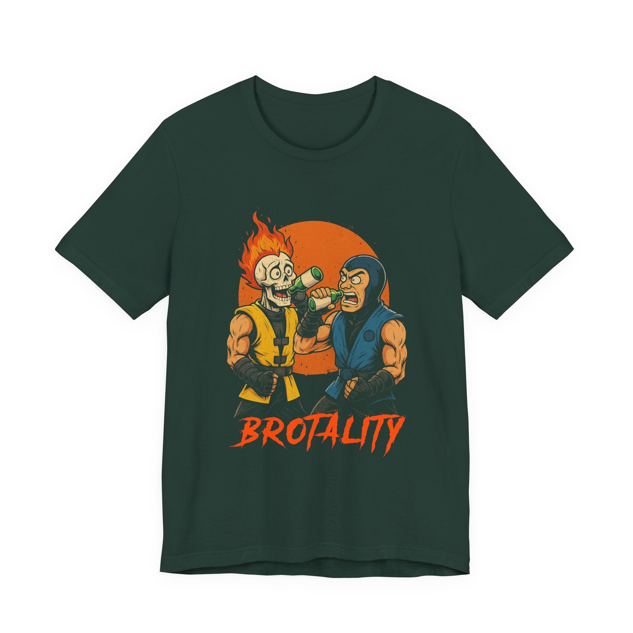 Brutality Bros Fighting Game T-Shirt