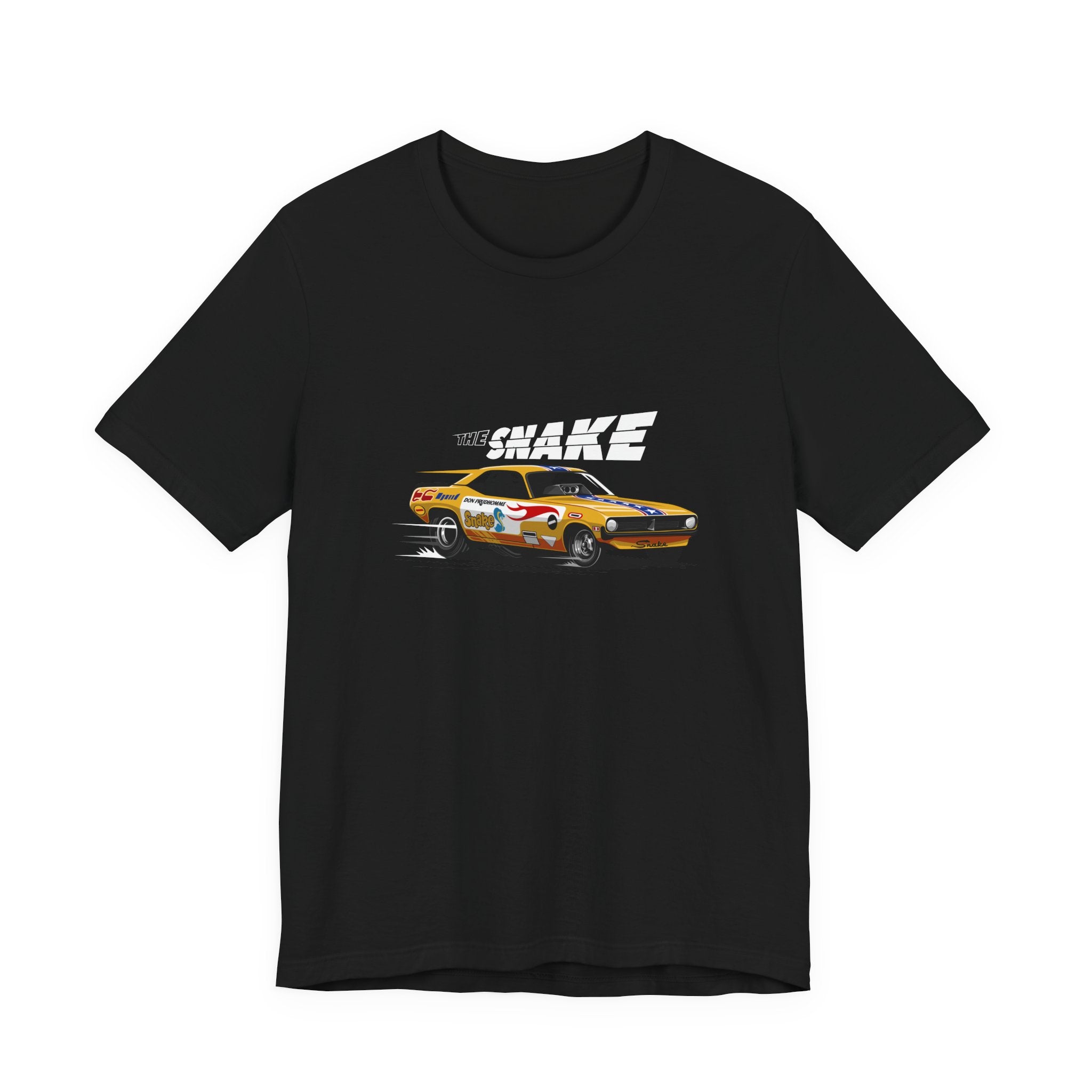 The Snake Muscle Car Racing Graphic T-Shirt