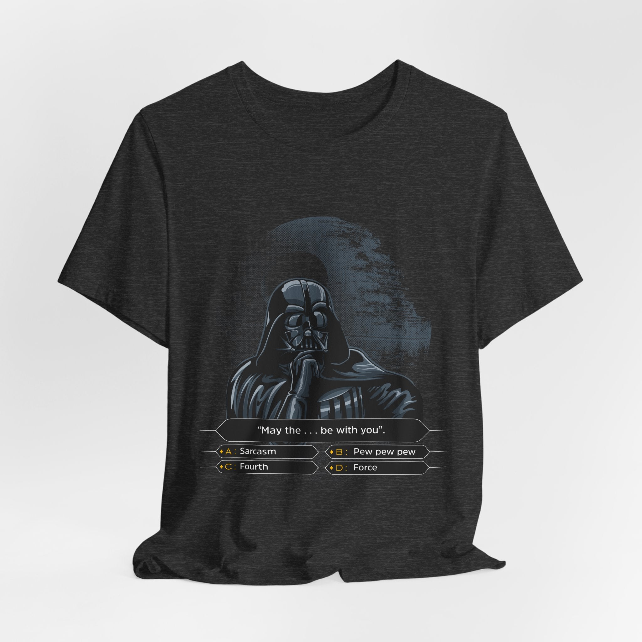 “May the Force Be With You” Galaxy Vader Sci‑Fi T‑Shirt