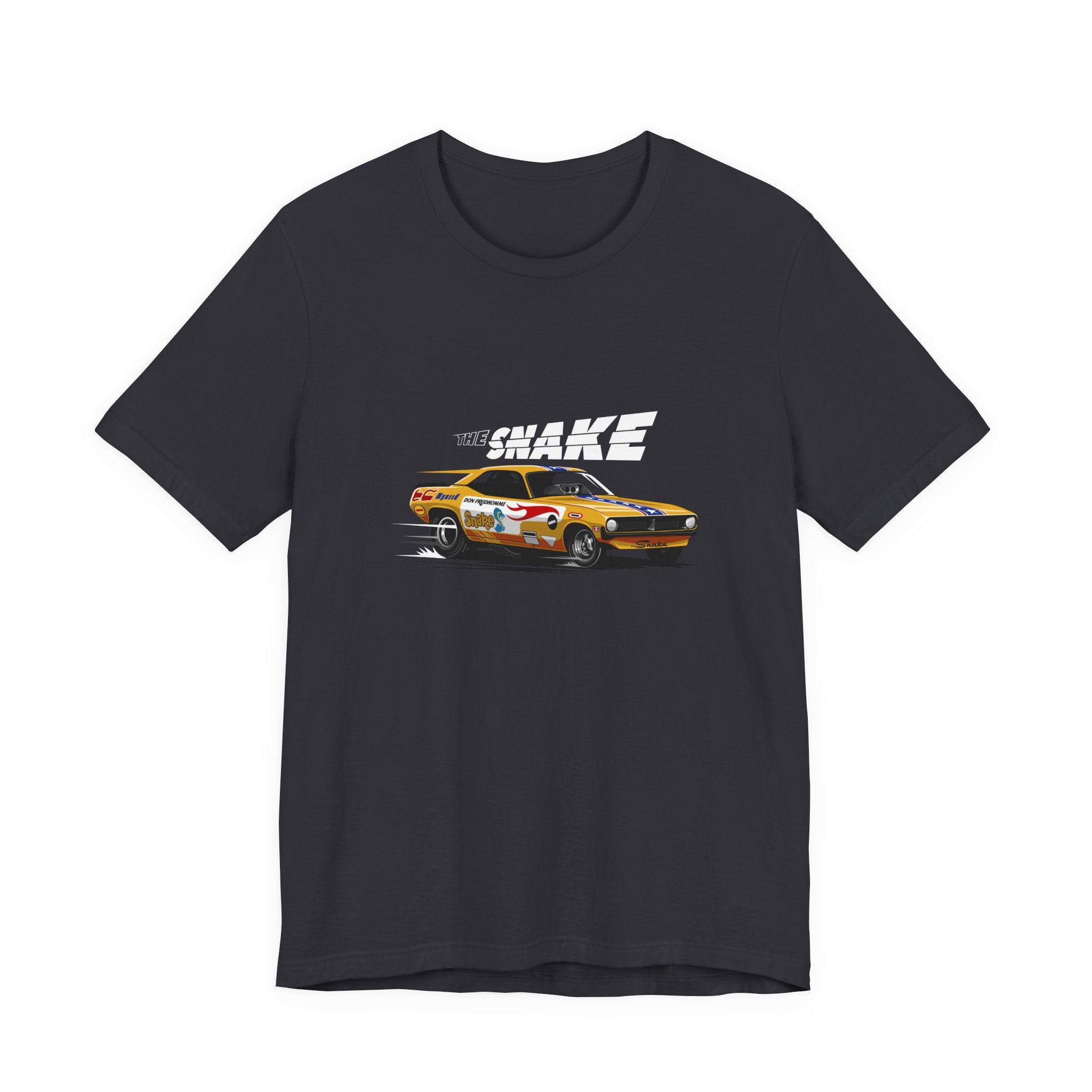 The Snake Muscle Car Racing Graphic T-Shirt