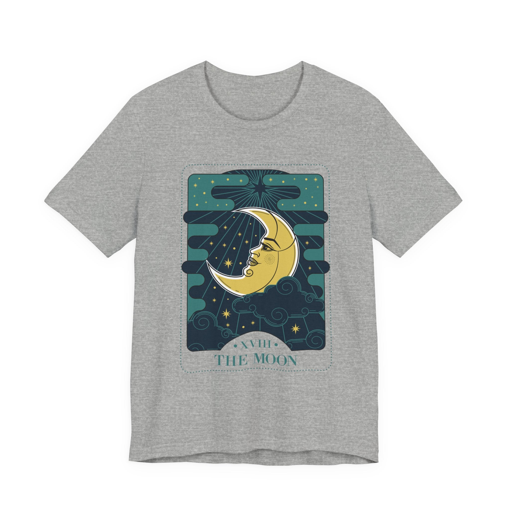 Moon Tarot Crescent Art T-Shirt