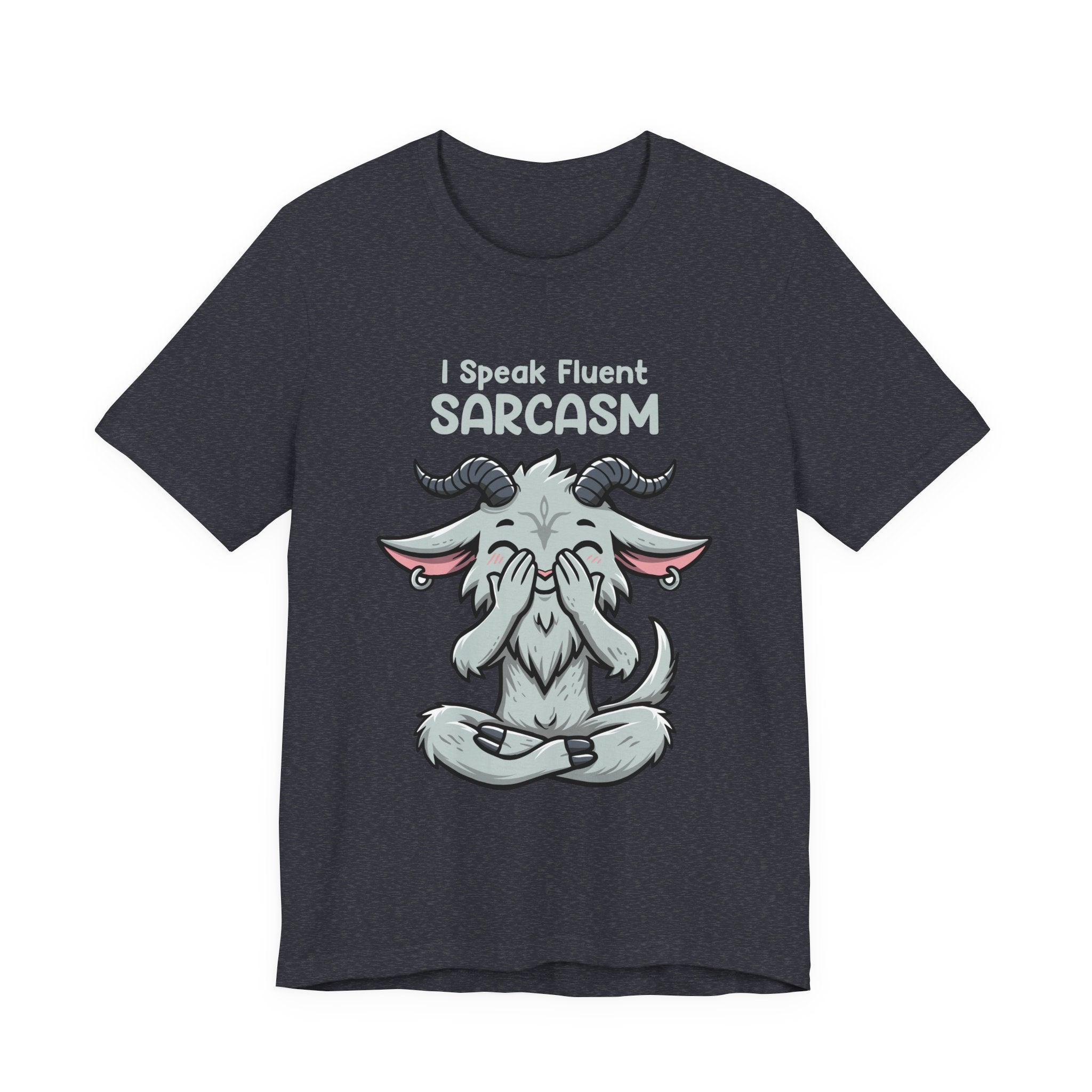 I Speak Fluent Sarcasm Goat T-Shirt