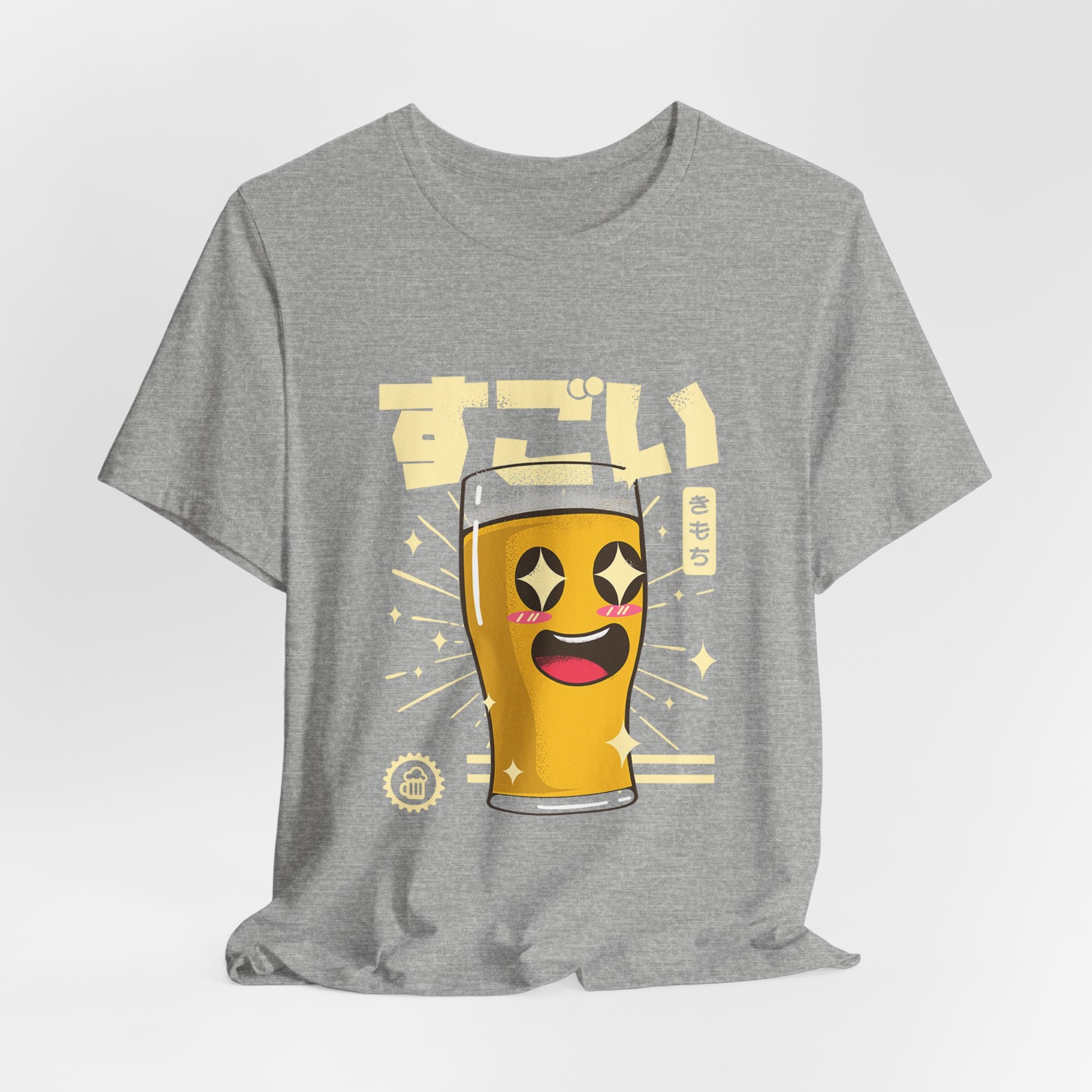 "Sugoi" Kawaii Beer Glass T‑Shirt