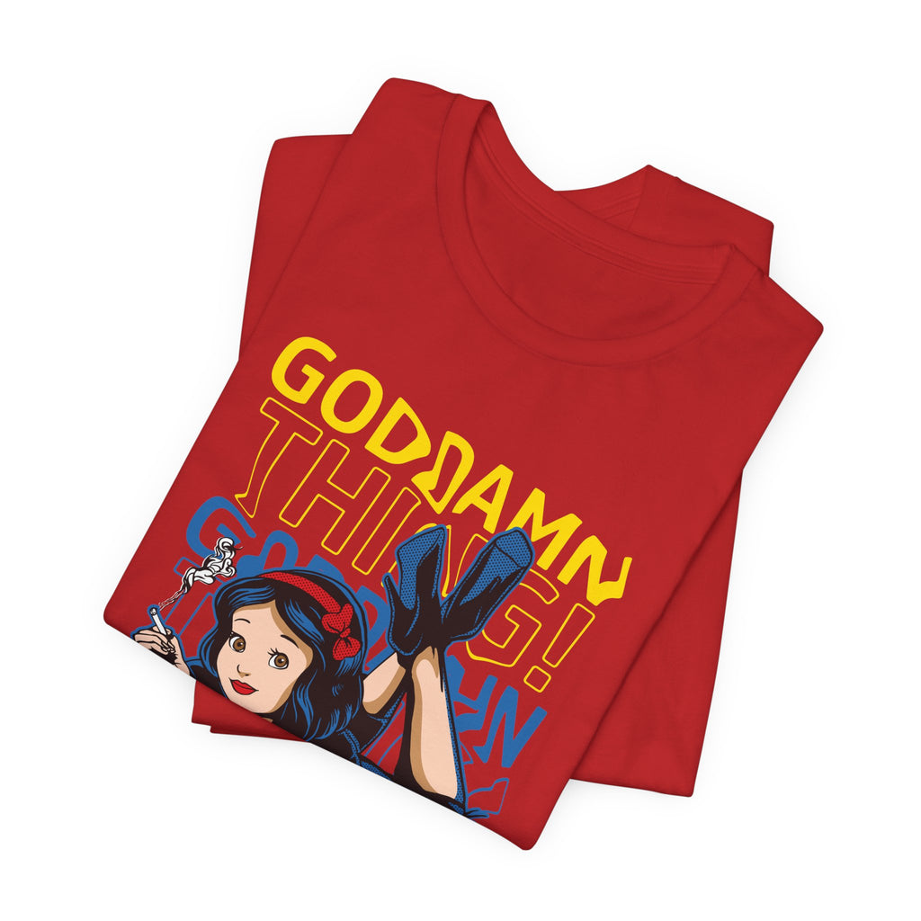 Fiction Parody Snow White Pop Culture T-Shirt