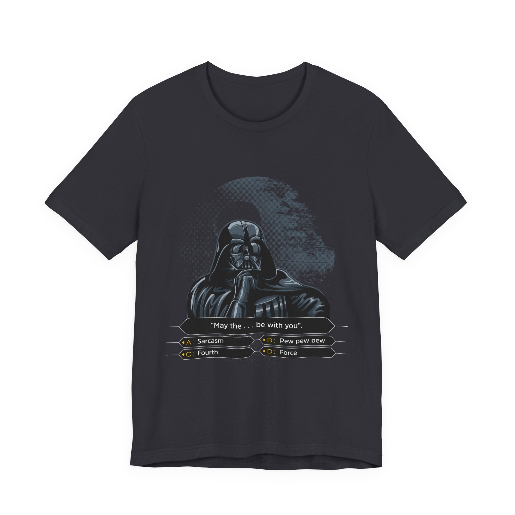 “May the Force Be With You” Galaxy Vader Sci‑Fi T‑Shirt