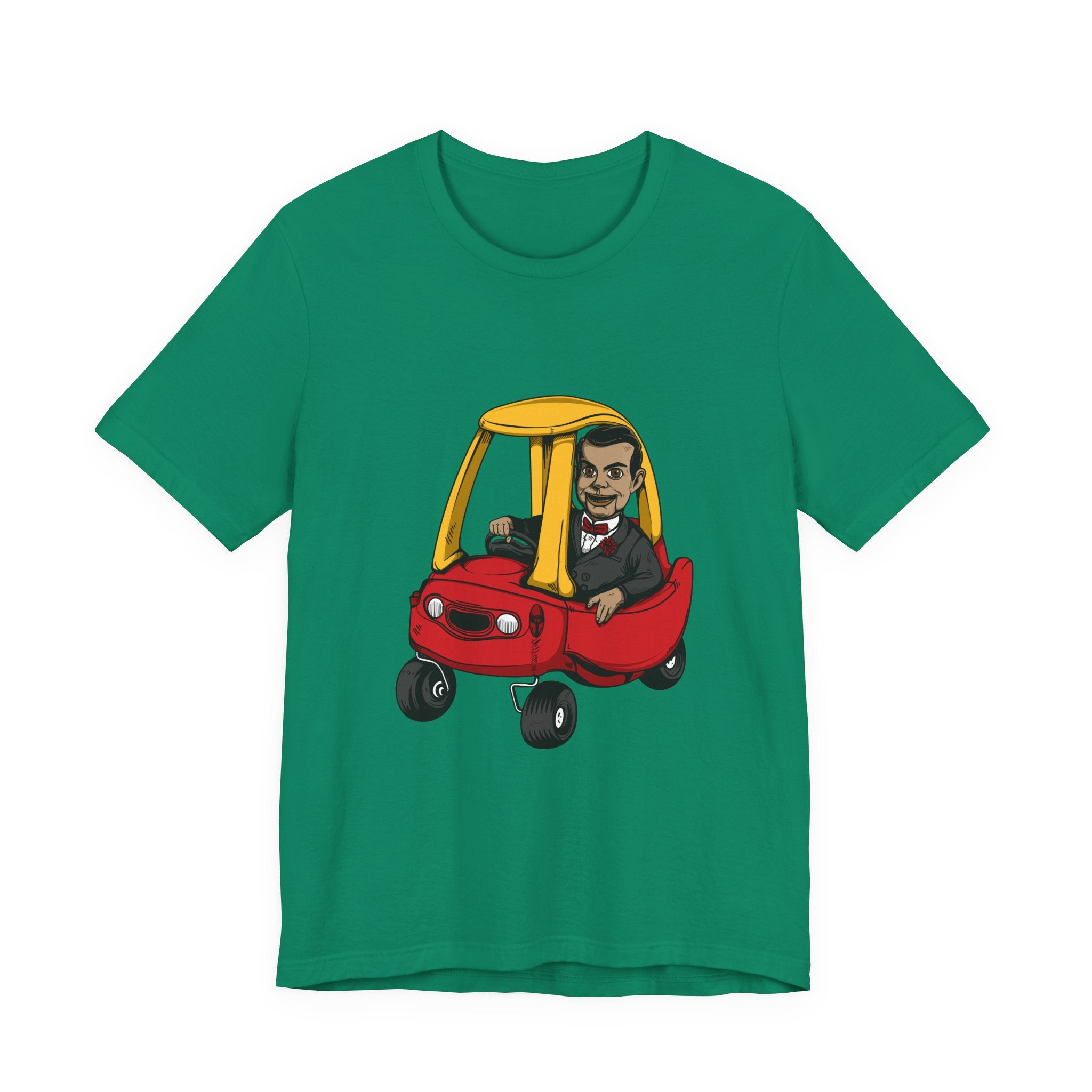 Slappy Driving Red Cozy Coupe Funny T‑Shirt
