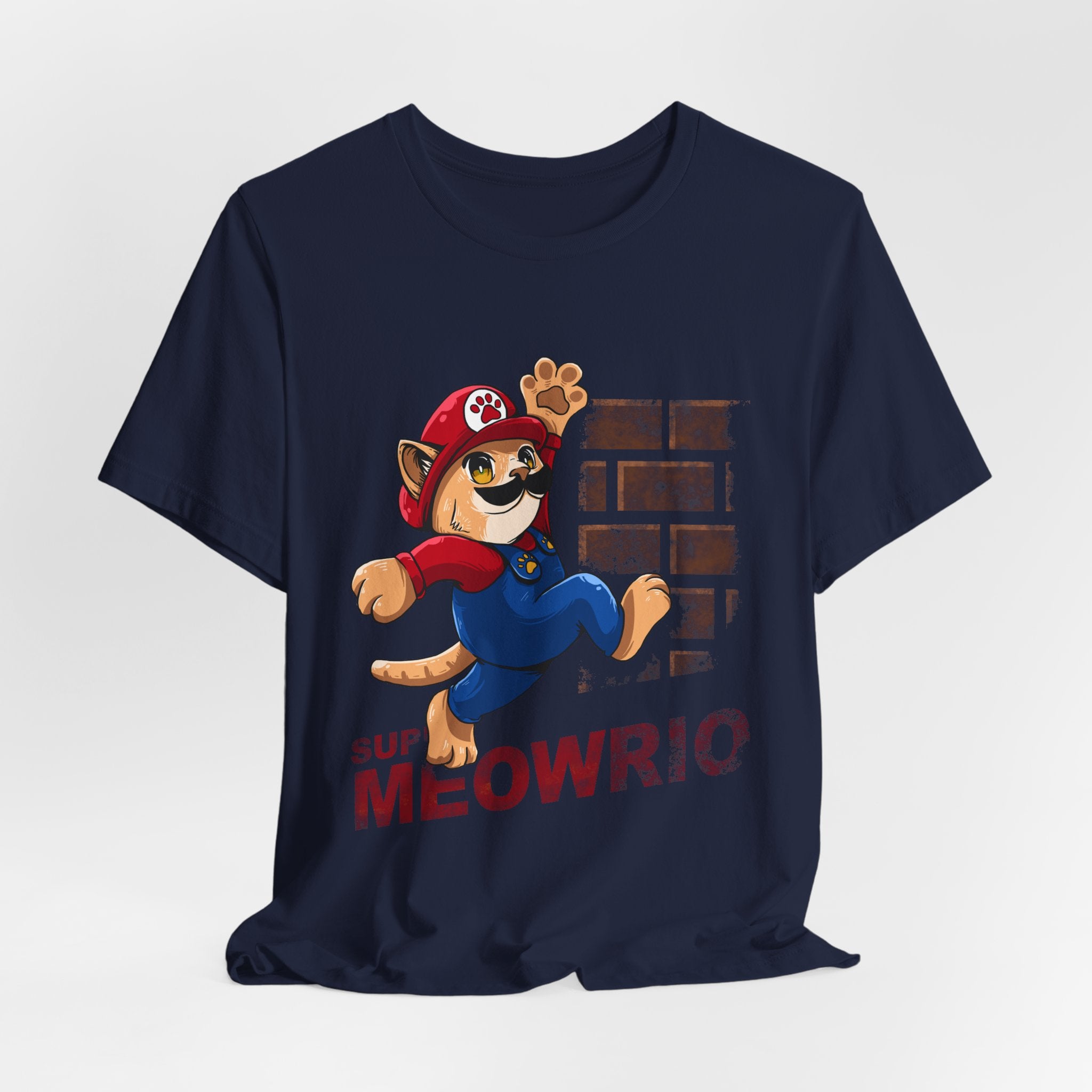 Meowrio Cat Gamer T-Shirt