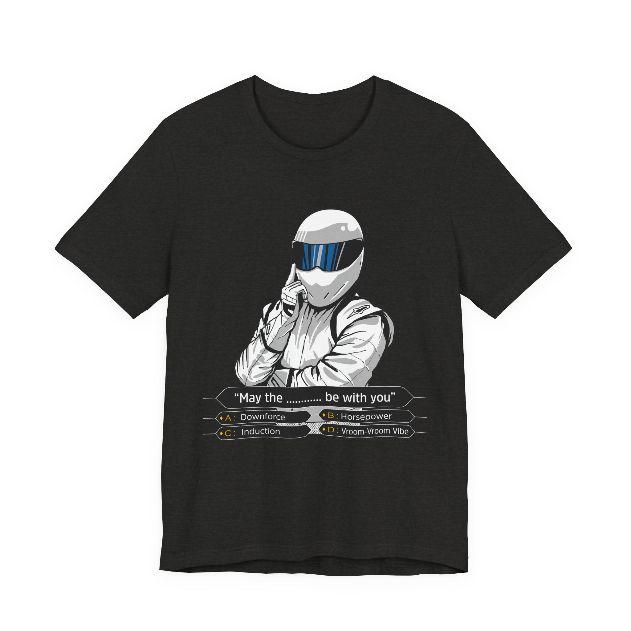 Stig Racing Helmet Motorsport Humor T-Shirt