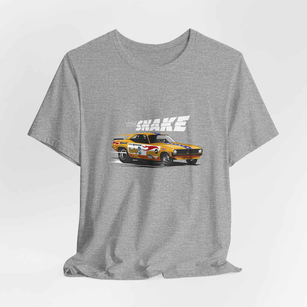 The Snake Muscle Car Racing Graphic T-Shirt
