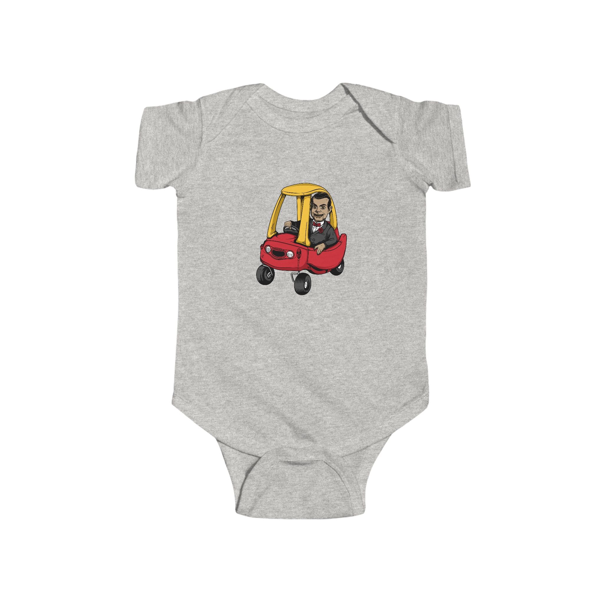Cute Cozy Coupe Car Baby Onesie