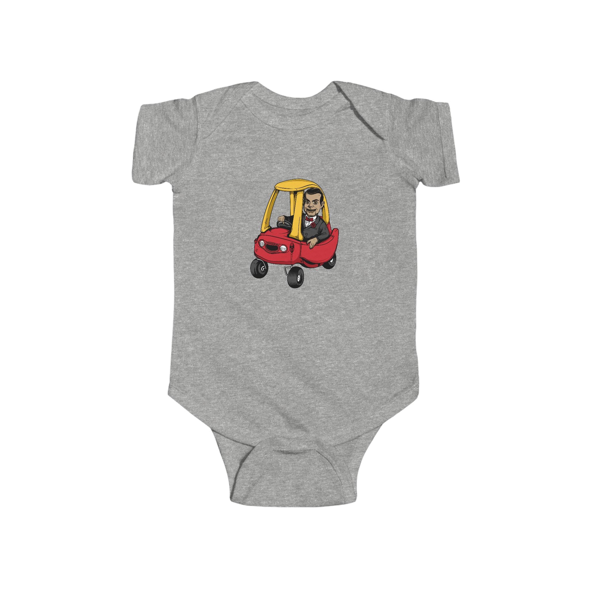 Cute Cozy Coupe Car Baby Onesie