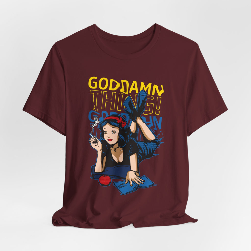 Fiction Parody Snow White Pop Culture T-Shirt