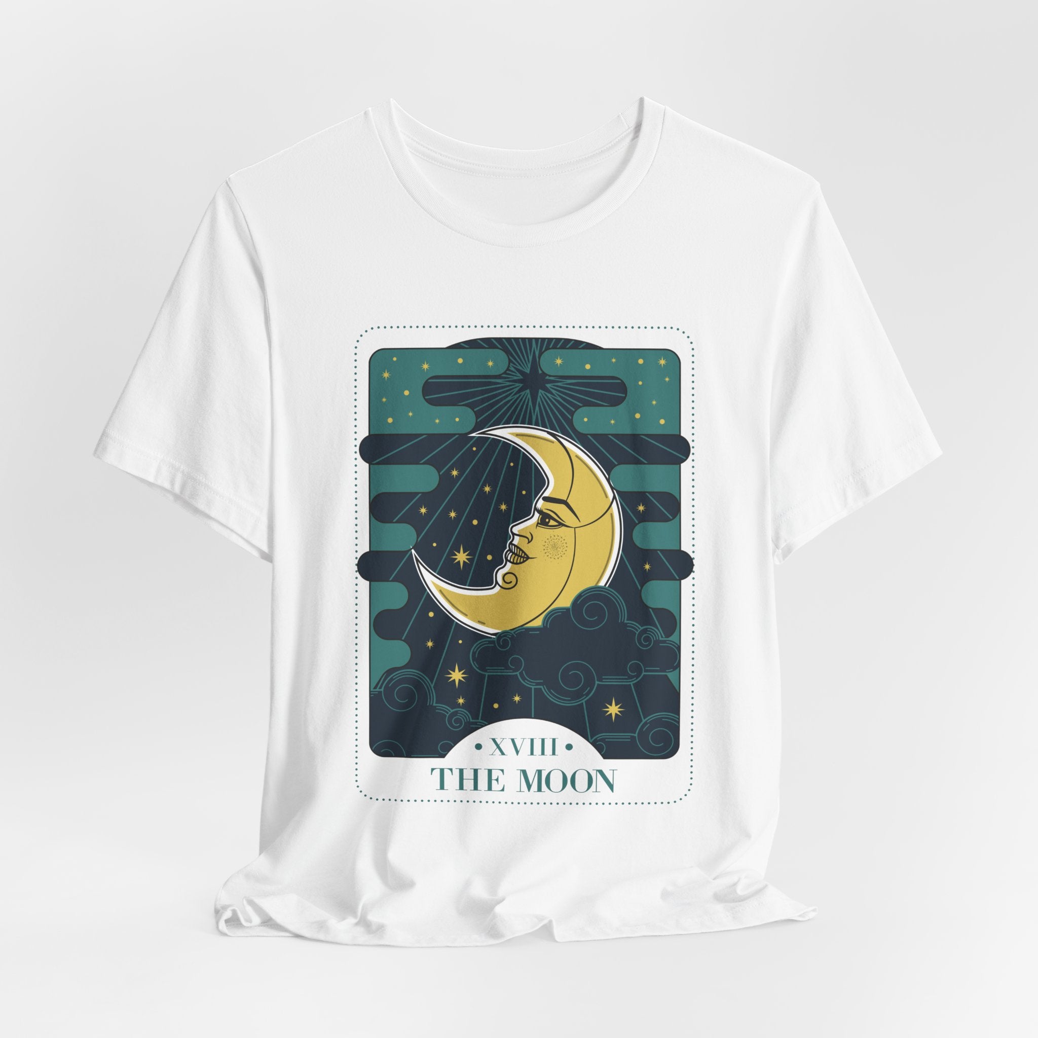 Moon Tarot Crescent Art T-Shirt