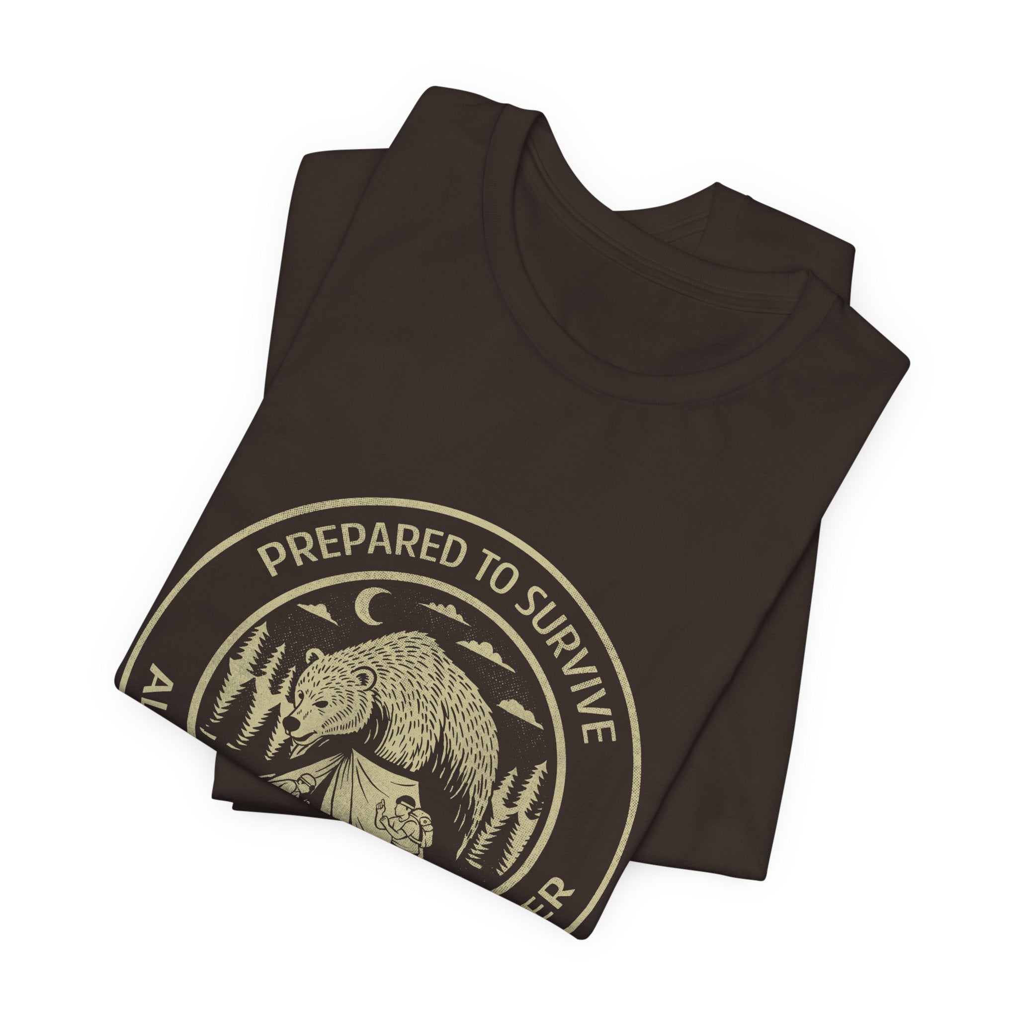 Prepared to Survive Camping T-Shirt
