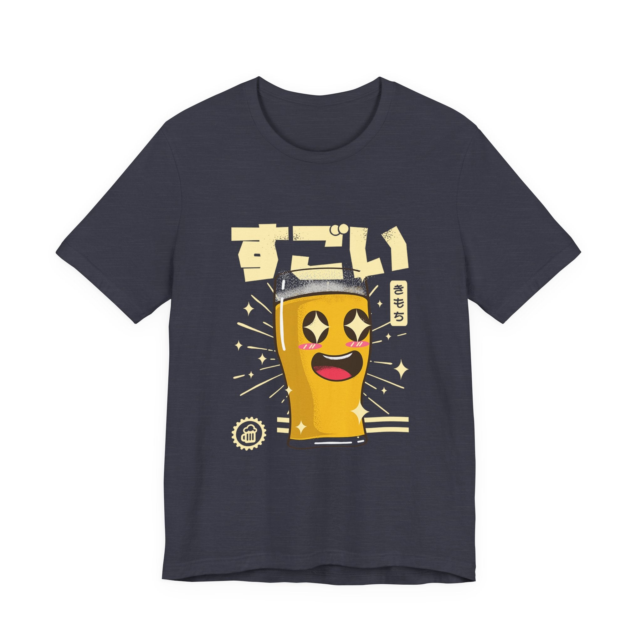 "Sugoi" Kawaii Beer Glass T‑Shirt