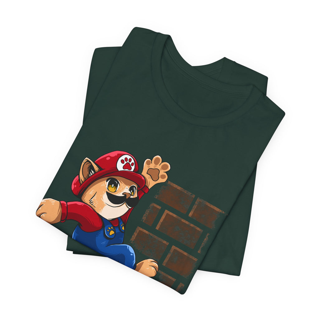 Meowrio Cat Gamer T-Shirt