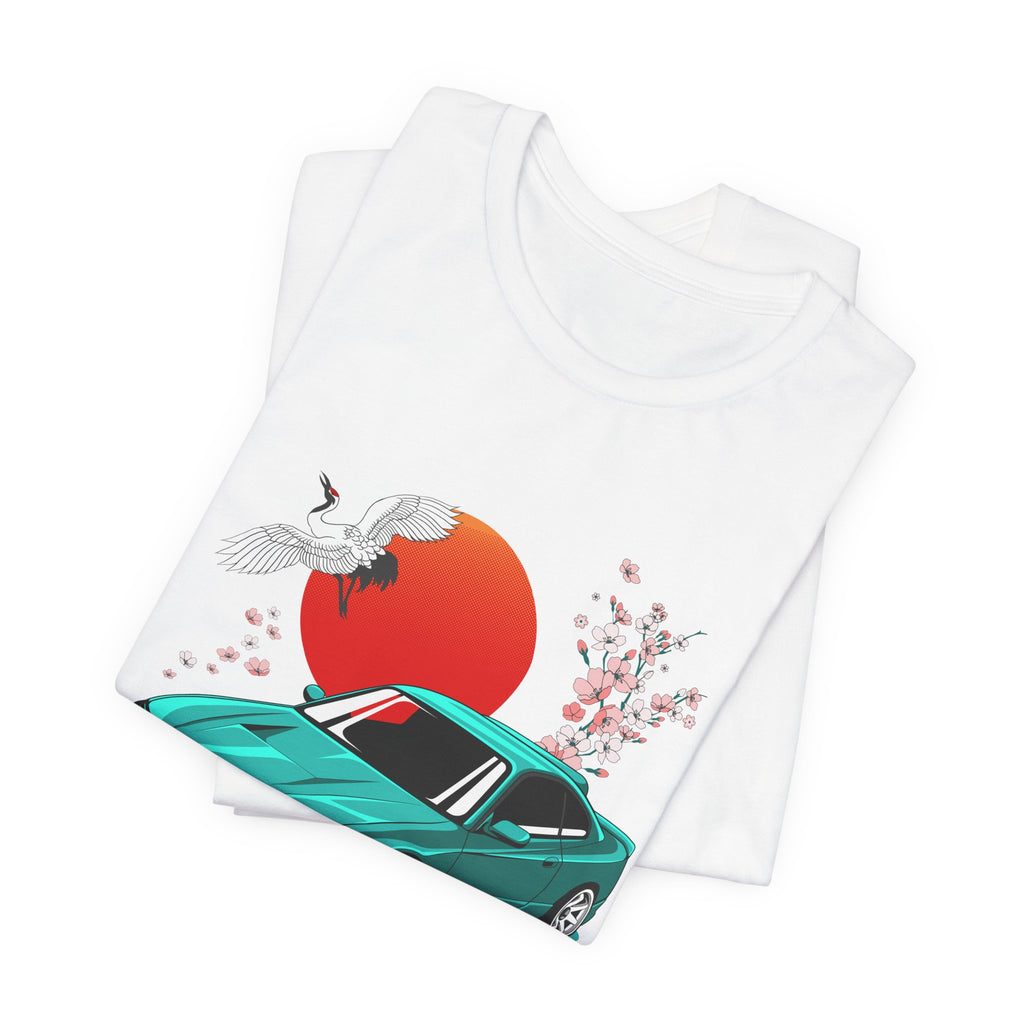 Nissan Silvia JDM Car with Cherry Blossoms Tee