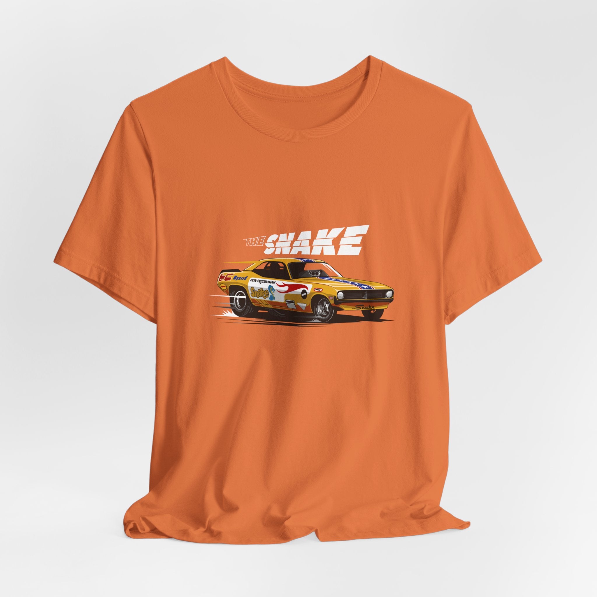 The Snake Muscle Car Racing Graphic T-Shirt