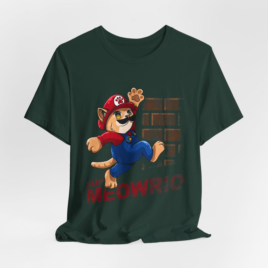 Meowrio Cat Gamer T-Shirt